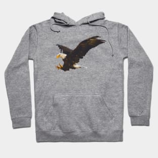 Low Poly Eagle Hoodie